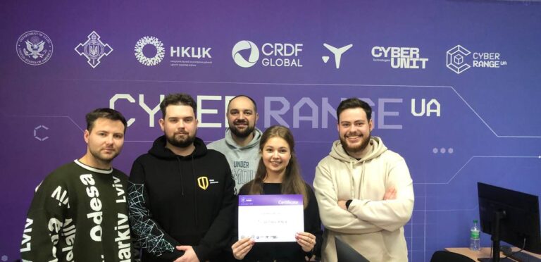 Завершення курсу навчання на базі Кіберполігону