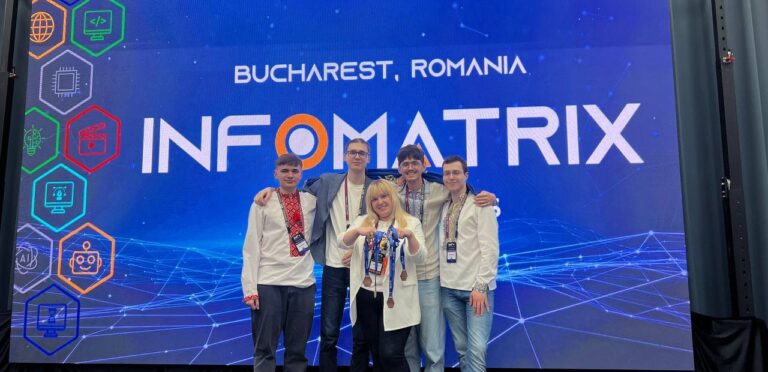 Команда FCST_ICS здобула медаль на міжнародному фіналі Infomatrix 2025