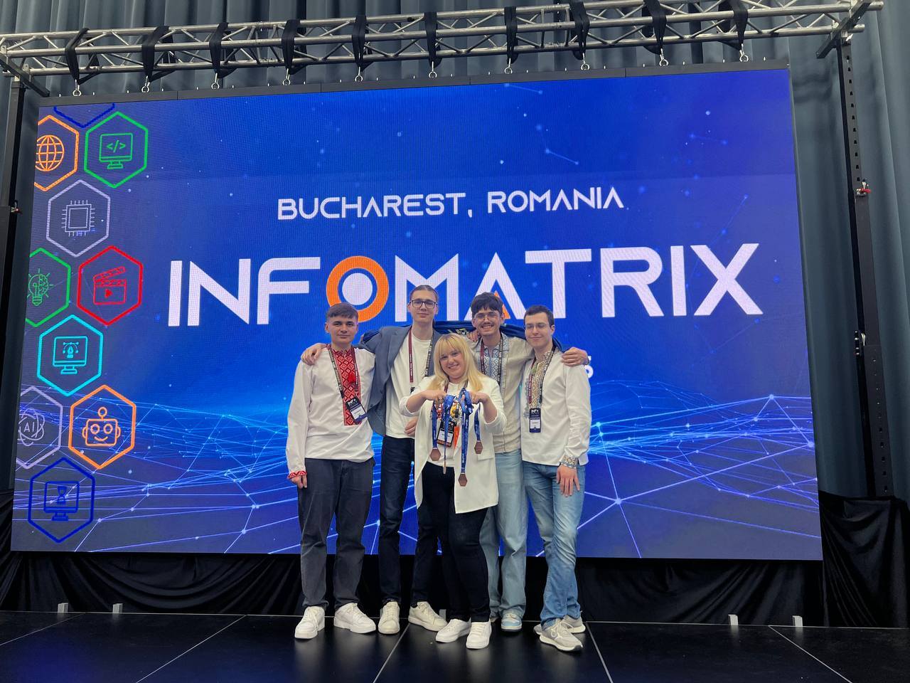 Команда FCST_ICS здобула медаль на міжнародному фіналі Infomatrix 2025