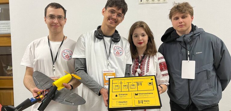 Проєкти студентів і аспірантів на Maker Faire